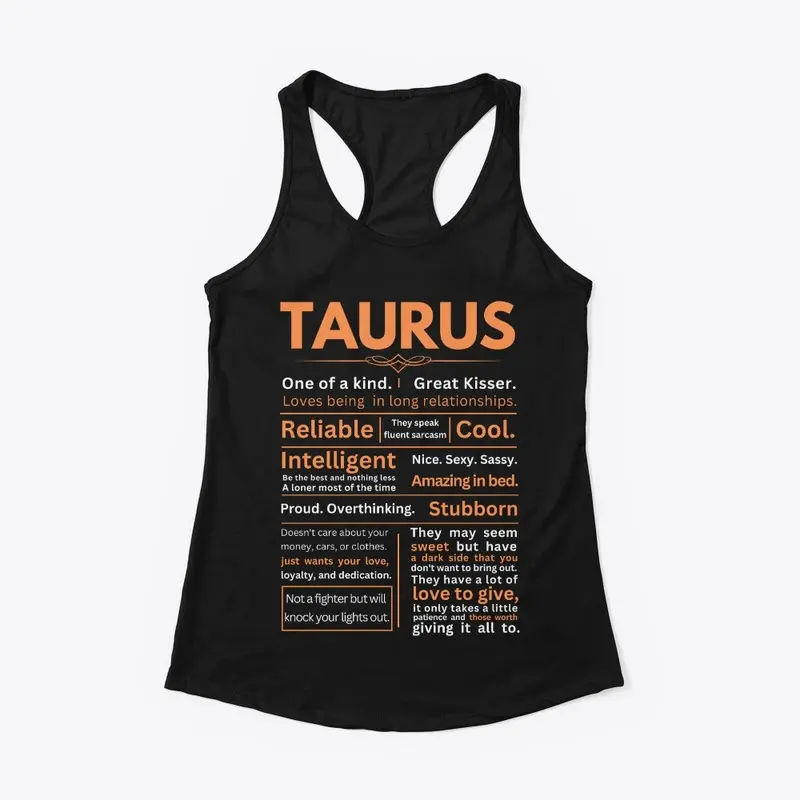 Funny Taurus Zodiac Sign Design 