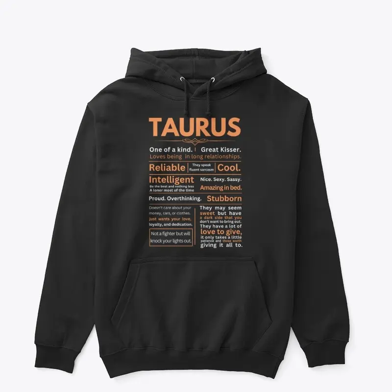 Funny Taurus Zodiac Sign Design 