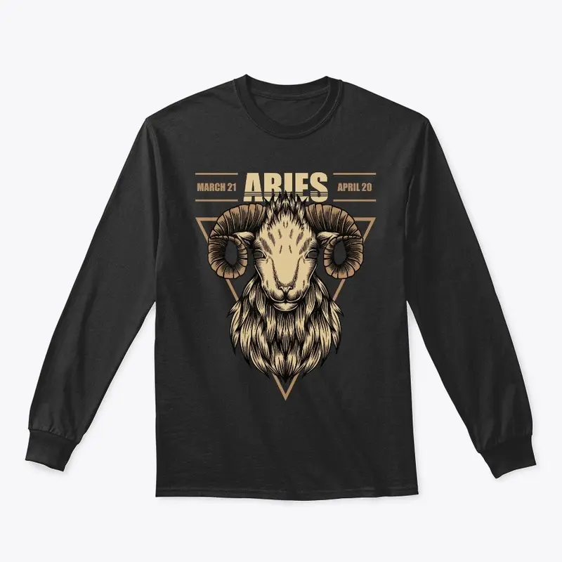 Aries Zodiac Sign Birthday Shirt