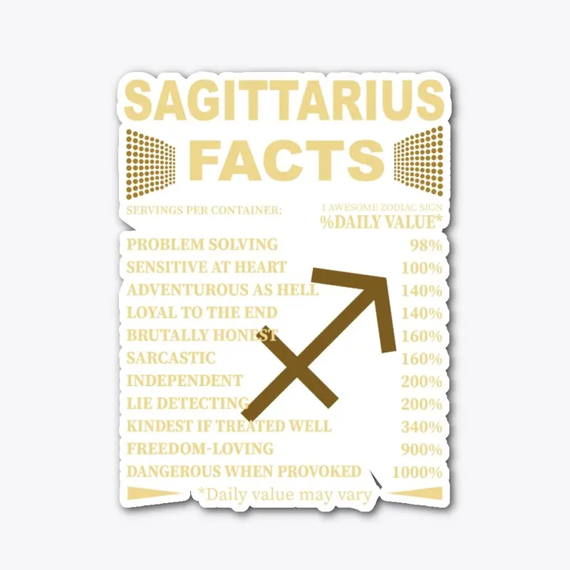 Sagittarius Facts Zodiac Sign Gift